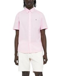 Tommy Hilfiger - Shirt Oxford Lightweight Short Sleeve Regular Fit Summer New - Lyst