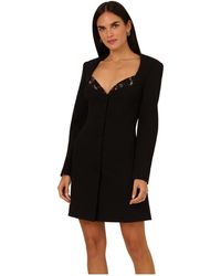 Adrianna Papell - Knit Crepe Blazer Dress - Lyst