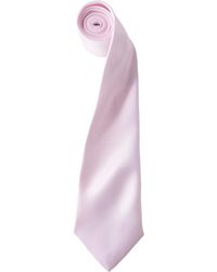 PREMIER - Plain Satin Tie (Narrow Blade) - Lyst