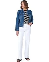 Roman - Cotton Blend Stretch Denim Jacket - Lyst
