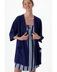 Penti - Vacation Robe With Sleeves - Lyst