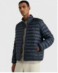 Tommy Hilfiger - Jas Zomer Core Packable Circular Jacket Blue - Lyst