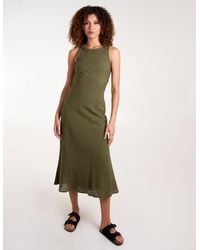 Blue Vanilla - Bias Cut Midi Dress - Lyst