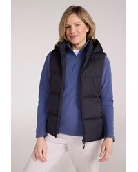 Mountain Warehouse - 'Astral' Padded Gilet With Side Pockets Water Resistant Hooded Jacket - Lyst