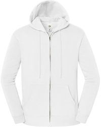 Fruit Of The Loom - Iconic Premium Full Zip Hoodie - Lyst