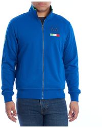 La Martina - Ymf602-Fp112 Zip Up Sweatshirt - Lyst
