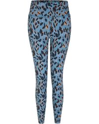 Dare 2b - Ladies Influential Recycled Leopard Print Leggings (Niagara) - Lyst