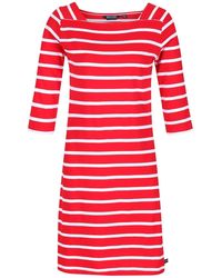 Regatta - Paislee Boat Neck Three Quarter Sleeve Knee Length Dress - Lyst