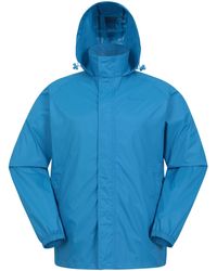 Mountain Warehouse - Pakka Ii Waterdichte Jas (helder Blauw) - Lyst