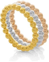 Orphelia - 'Unity' Damen-Set Aus 925Er Sterlingsilber: 3 Ringe - Lyst