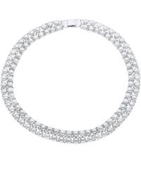 Ateliers Saint Germain - Necklace 2 Rows Of Real Freshwater Pearls 4 Mm - Lyst