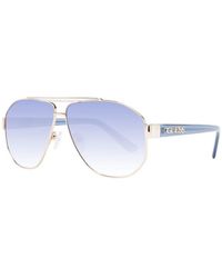 Guess - Aviator Sunglasses With Gradient Lenses - Lyst