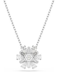 Swarovski - 'Idyllia' Base Metal Necklace - Lyst