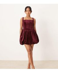Forever New - Structured Hem Mini Dress - Lyst