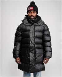 HUNTER - Rubberised Puffer Coat - Lyst