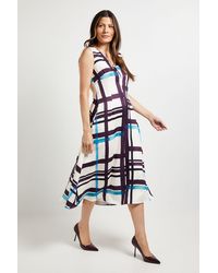 PRINCIPLES - Trapeze Midi Dess - Lyst