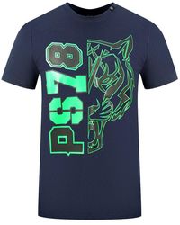 Philipp Plein - Ps78 Design Logo T-Shirt Cotton - Lyst