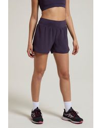 Mountain Warehouse - 'Double Layer' Running Shorts Quick Wicking Sporty Bottoms - Lyst