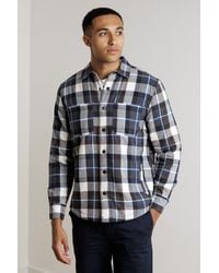 Tokyo Laundry - Sherpa-Lined Check Overshirt - Lyst