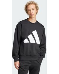 adidas - Essentials Big Logo Fleece Sweatshirt - Lyst
