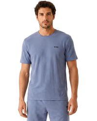 BOSS - Short Sleeve Cotton T-Shirt 50535891 - Lyst