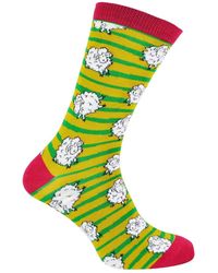 Mr Heron - 1 Pack Novelty Animal Pattern Bamboo Socks - Lyst