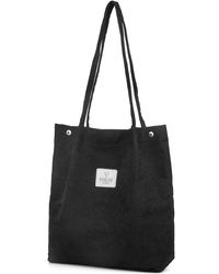 Woodland Leathers - Corduroy Tote Bag, Water Resistant Shoulder - Lyst