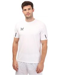 Castore - Men's Performance T-shirt In Navy-white - Lyst
