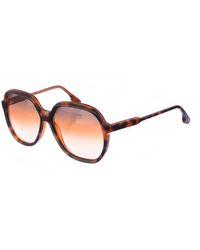 Victoria Beckham - Butterfly-Shaped Acetate Sunglasses Vb625S - Lyst