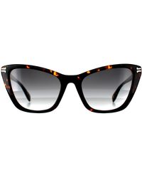 Marc Jacobs - Cat Eye Havana Gradient Mj 1095/S - Lyst