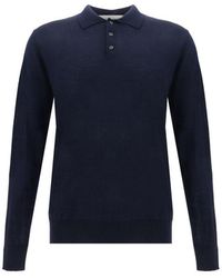 Golden Goose - Lange Mouw Polo Shirt - Lyst