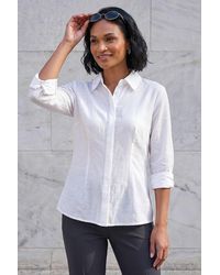 D.u.s.k - Textured Seam Detail Shirt - Lyst