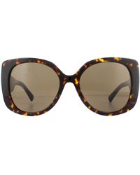 Versace - Sunglasses Ve4387 108/73 Havana Dark - Lyst