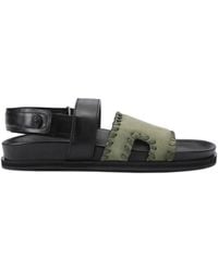 Kurt Geiger - Leather Baker Sandal Sandals - Lyst