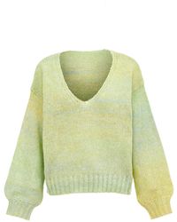 myMo - Jumper Lime Munt - Lyst
