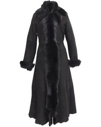 Infinity Leather - Suede Toscana Sheepskin Trench Coat-Rushden - Lyst