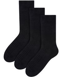 Steve Madden - 3 Pairs Multipack Alpaca Wool Socks - Lyst