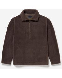 Oliver Sweeney - Heavy Weight Half Zip Fleece - Lyst