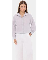 Hiccup - Buttoned Long Sleeve Relaxed Shirt - Lyst