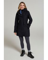 Mountain Warehouse - 'Cloud Burst' Textured Jacket Waterproof Adjustable Hood Rain Coat - Lyst