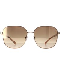 Karen Millen - Square Shiny Dark Gradient Km7020 Metal - Lyst