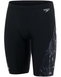Speedo - V Panel Abstract Patterned Jammer Short - Lyst