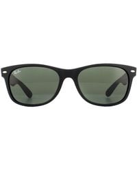 Ray-Ban - Sunglasses New Wayfarer 2132 622 Rubber Medium 55Mm - Lyst