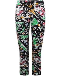 Vans - Off The Wall Printed Multicoloured Trousers - Lyst