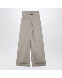 Palm Angels - Katoenen Wijde Broek - Lyst