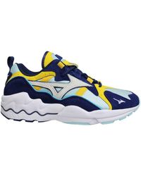 Mizuno - Sport Style Wave Rider 1 Trainers Leather - Lyst