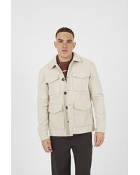 Brave Soul - Wool-Look Four Pocket Shacket - Lyst