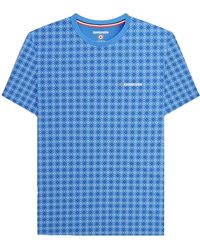 Lambretta - Ss24 Geometric All-Over Print T-Shirt (Vallarta) Cotton - Lyst