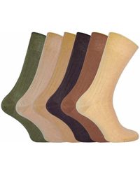 Sock Snob - 6 Pack 100% Egyptian Cotton Dress Socks - Lyst