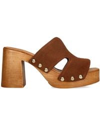Steve Madden - Suede Sunkissed Sandals - Lyst